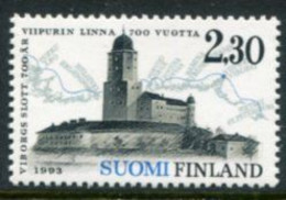 FINLAND 1993 700th Anniversary Of Vyborg MNH / **.  Michel  1209 - Unused Stamps