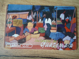 GUATEMALA USED CARDS    PAINTING - Guatemala