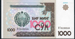 UZBEKISTAN P82 1000 SUM 2001 #RT   UNC. - Oezbekistan