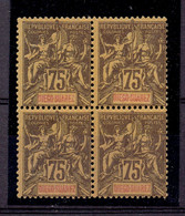 Diégo-Suarez - Bloc De 4 N°49 - 2TP XX - 2 TP X - TTB - Unused Stamps