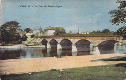 CPA Cognac - Le Pont De Saint Jacques - Colorisé - Cognac