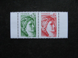 TB Paire N° 5183 Et N° 5184 Se Tenant, Neuve XX. - Unused Stamps