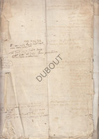 Dongelberg/Jodoigne - Registre De Censes De La Seigneurie De Dongelberg Depuis 1688-1716   (V1171) - Manuscripts