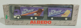 I105819 Albedo 1/87 - MAN Camion Truck Cioccolato Milka - LKW, Busse, Baufahrzeuge