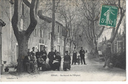 CPA13- SENAS- Boulevard De L'Hôpital - Autres Communes