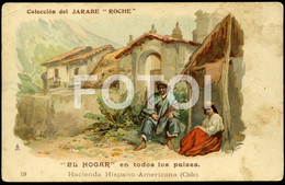 OLD POSTCARD HACIENDA HISPANO AMERICANA CHILE JARABE ROCHE COLLECTION CARTE POSTALE - Chili