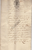 Thorembisoul/Glimes/Incourt - Notarisakte - 1777 -  8 Pages (V1168) - Manuskripte