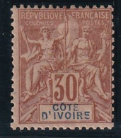 Côte D'Ivoire N°9 - Neufs * Avec Charnière - TB - Unused Stamps