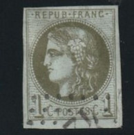 France N° 39C Oblitéré Premier Choix - 1870 Ausgabe Bordeaux