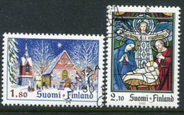 FINLAND 1992 Christmas Used.  Michel 1195-96 - Usados