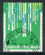 FINLAND 1992 Independence Anniversary Single Ex Block Used.  Michel 1187 - Gebruikt