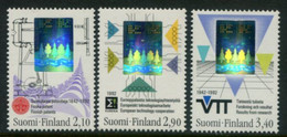 FINLAND 1992 Technical Anniversaires MNH / **.  Michel 1175-77 - Unused Stamps