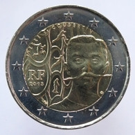 FR20013.1 - FRANCE - 2 Euros Commémo. Pierre De Coubertin - 2013 - Frankrijk