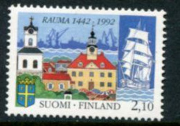 FINLAND 1992 550th Anniversary Of Rauma MNH / **.  Michel 1168 - Ungebraucht