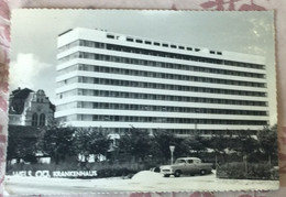 OLD POSTCARD AUSTRIA (Österreich) OBERÖSTERREICH WELS KRANKENHAUS  AUTO CAR  AK 1964 - Wels