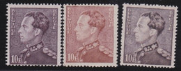 Belgie  .   OBP    .     3 Zegels  (2 Scans)    .    **       .   Postfris    .   /   .  Neuf SANS Charnière - Unused Stamps