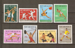 Nicaragua 1968 Mexico Olympic Games Imperforate / Ungezähnt - Summer 1968: Mexico City