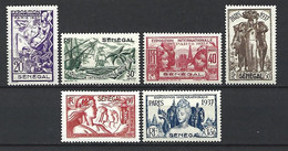Timbre Colonie Française Sénégal Neuf **  N 138 / 143 - Unused Stamps