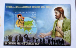 VATICAN 2022, PELLEGRINAGGIO VERSO GIUBILEO 2025 ASIA, SHEET MNH** - Unused Stamps