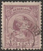 Netherlands 1894 Sc 48 NVPH 42 Used Tilburg Cancel - Used Stamps
