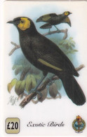 UK - Exotic Birds, Unitel Prepaid Card 20 Pounds(UT 0077), Used - Unclassified