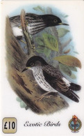 UK - Exotic Birds, Unitel Prepaid Card 10 Pounds(UT 0043), Used - Unclassified