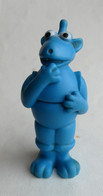 FIGURINE ZABAR - POUETS Vinyl Bleu Sans Sifflet DELACOSTE - 80's POUET - Other & Unclassified