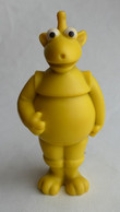 FIGURINE ZABAR - POUETS Vinyl Jaune Sans Sifflet DELACOSTE - 80's POUET - Autres & Non Classés