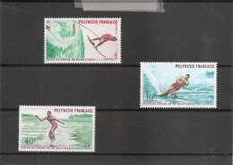 Ski Nautique ( 86/88 XXX -MNH - De Polynésie ) - Sci Nautico