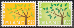 EUROPA 1962 - ISLANDE                   N° 319/320                       NEUF** - 1962