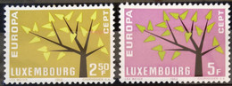 EUROPA 1962 - LUXEMBOURG                   N° 612/613                        NEUF** - 1962