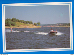 Portugal - Ponte De Sor - Montargil - Water-skiing ,Ski Nautique , Wasserski Nautic Sports Postcard - Portalegre