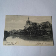 Vianen // Land Poort Met Herv. Kerk (Molen)1904 - Altri & Non Classificati