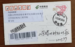 Mail Processing Delayed Due To COVID-19 Epidemic,CN 20 Shandong Tengzhou Fighting COVID-19 Postal Secondary PMK Used - Krankheiten