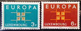 EUROPA 1963 - LUXEMBOURG                   N° 634/635                        NEUF* - 1963