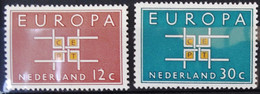 EUROPA 1963 - PAYS-BAS                   N° 780 (*) /781 (**) - 1963