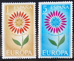 EUROPA 1964 - ESPAGNE                 N° 1271/1272                        NEUF** - 1964