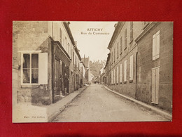 CPA  -   Attichy  - Rue Du Commerce - Attichy