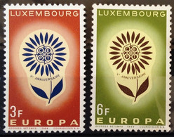 EUROPA 1964 - LUXEMBOURG                N° 648 (**) / 649 (*) - 1964