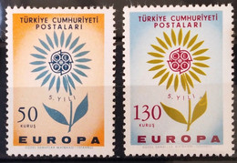 EUROPA 1964 - TURQUIE                N° 1697/1698                        NEUF** - 1964