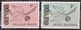 EUROPA 1965 - BELGIQUE                    N° 1342/1343                        NEUF** - 1965
