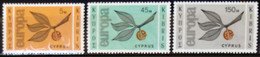 EUROPA 1965 - CHYPRE                    N° 250/252                        NEUF** - 1965