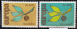 EUROPA 1965 - ISLANDE                    N° 350/351                        NEUF** - 1965