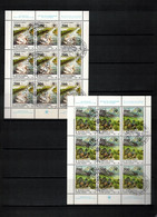 Yugoslavia / Jugoslawien 1992 Nature Protection Michel 2569 - 2570 Kleinbogen / Sheet Sauber Gestempelt / Fine Used - Gebruikt