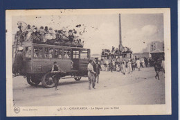 CPA Maroc > Casablanca Autobus Courrier Circulé - Casablanca