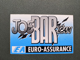 AUTOCOLLANT JOE BAR EURO ASSURANCE - Stickers
