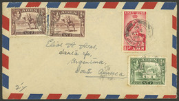 ADEN: Airmail Cover Sent To Argentina On 8/MAR/1949, Unusual Destination! - Aden (1854-1963)