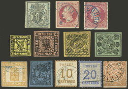 GERMANY: Small Lot Of Classic Stamps, Fine To Very Fine General Quality, Yvert Catalog Value Over Euros 300, Low Start! - Unclassified