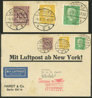 GERMANY: CATAPULTED FLIGHT WITH RARE DESTINATION: Cover Sent From Berlin To BOLIVIA On 4/AU/1931, Franked With 1.85Mk. ( - Covers & Documents