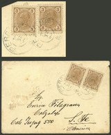 AUSTRIA: 24/DE/1906 PERGINE - Argentina, Cover Franked With 6h, On Back Arrival Mark Of Santa Fe, Interesting! - Other & Unclassified